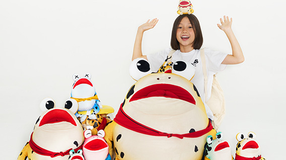 蛙！哇！哇！蛙蛙家族系列玩偶上线开售