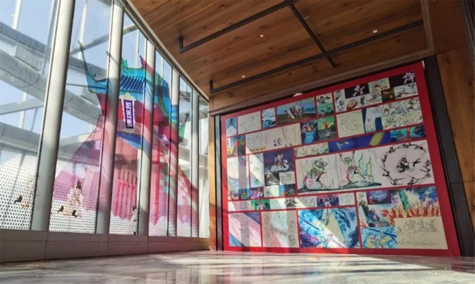 “孙悟空”亮相中国第一高楼:《大闹天宫》原画展在沪开幕