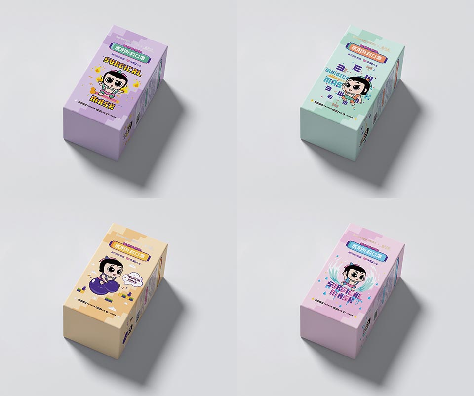 《葫芦兄弟》 × 袋鼠医生 联名儿童口罩