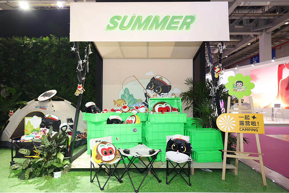 上影元亮相全球授权展上海站(LEC),三大沉浸式空间展现国风IP创新合作方向