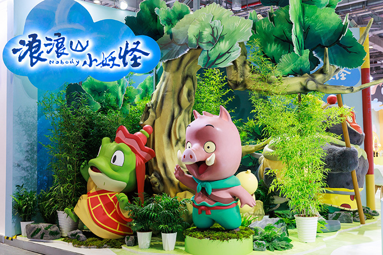 【元·动态】上影元亮相2025LEC全球授权展 浪浪山小妖怪主角团登场